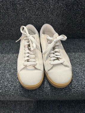 Nike Blazer Low Women’s Cream Suede Sneakers with Gum Sole